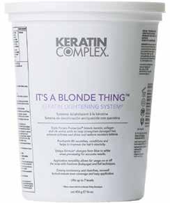 Your clients will enjoy increased manageability every time they shampoo, blow dry and style.