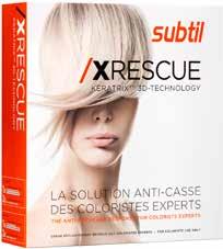 /XRESCUE KERATRIX 3D-TECHNOLOGY ANTI-BREAKAGE SOLUTION FOR /XPERT COLORISTS 1 KIT = 67 APPLICATIONS GUARANTEED PHYTOPOLLÉINE Botanical Scalp Treatment This 100% botanical pre-shampoo scalp oil