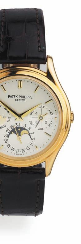 684 684 p atek p hilippe gentleman's wristwatch of 18 ct. gold. ref. 5140j-001.