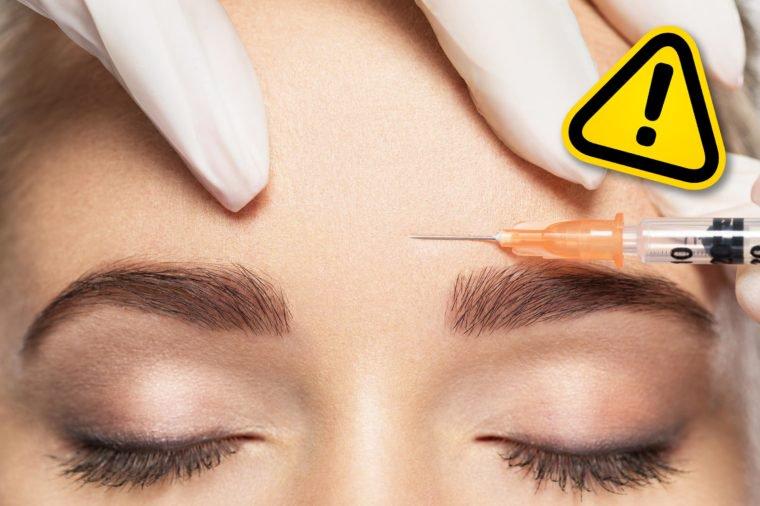 Ordering "Botox" online and injecting it into your face VALUA VITALY/SHUTTERSTOCK Believe it or not, this happens every day.