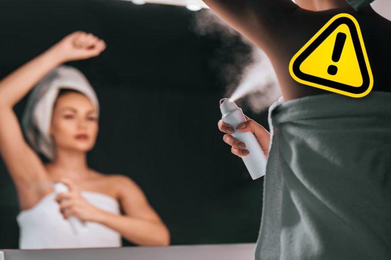 Using deodorant as makeup prime r 4 PM PRODUCTION/SHUTTERSTOCK While deodorant is formulated to absorb sweat under your armpits throughout the day, it was definitely not made to do the same for your