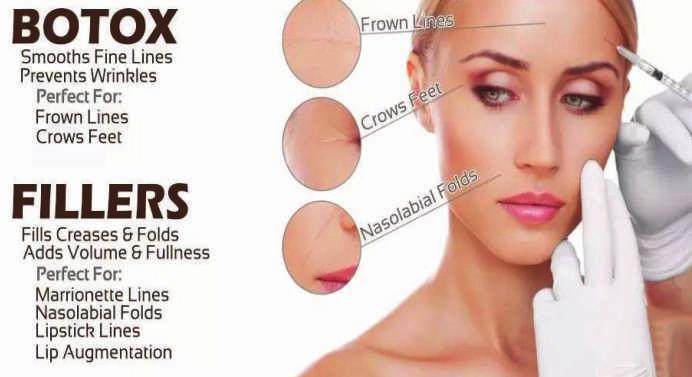 Treatments such as botox and facial fillers are pretty safe and have gained popularity during the past several years. Botox is focused on smoothening of the face wrinkles.