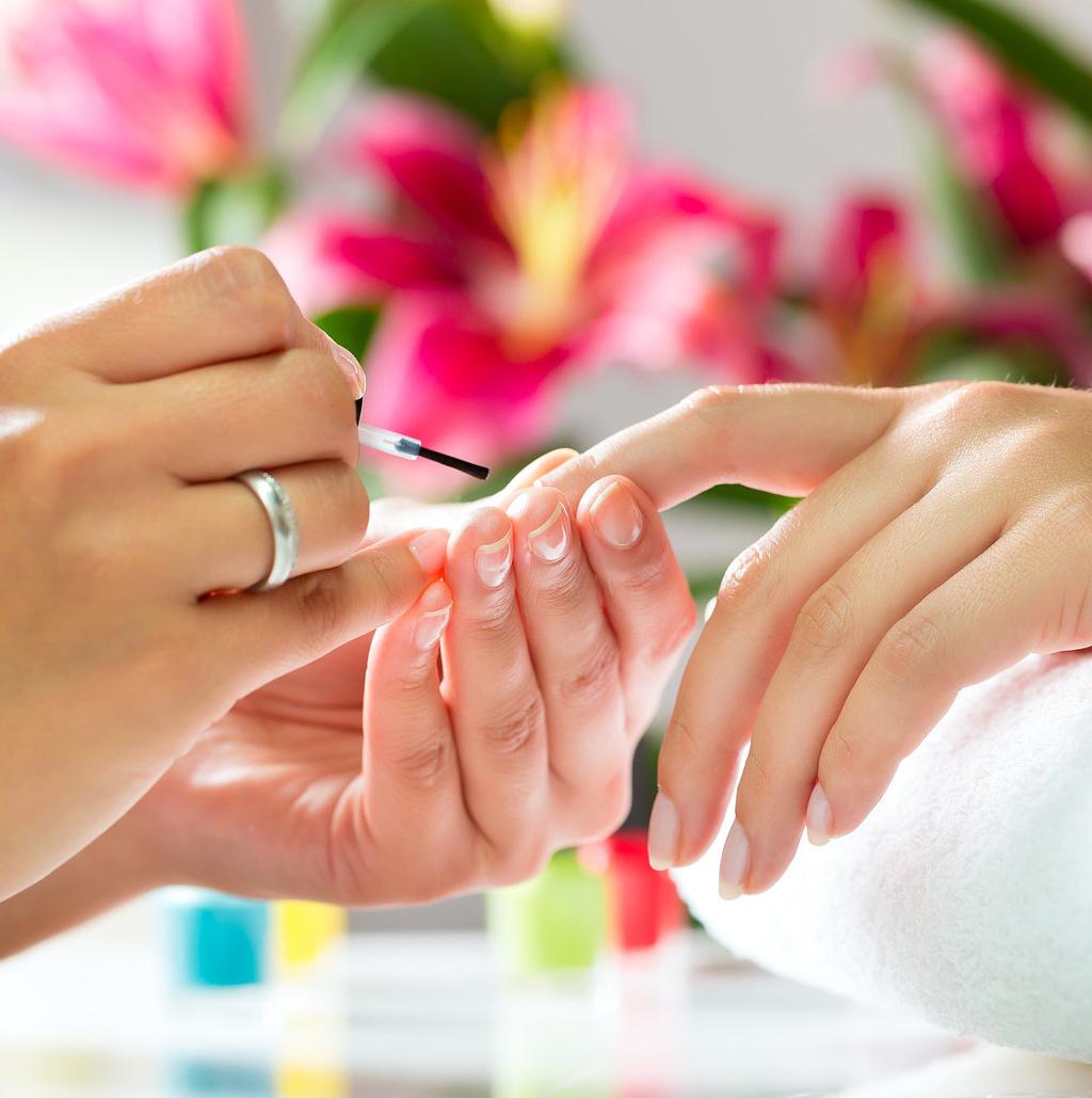 the opportunity to grow underneath the gel. Add GELeration Polish to your manicure or pedicure for just 10.