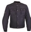 Distinctive perforated leather jacket Vintage sport style jacket
