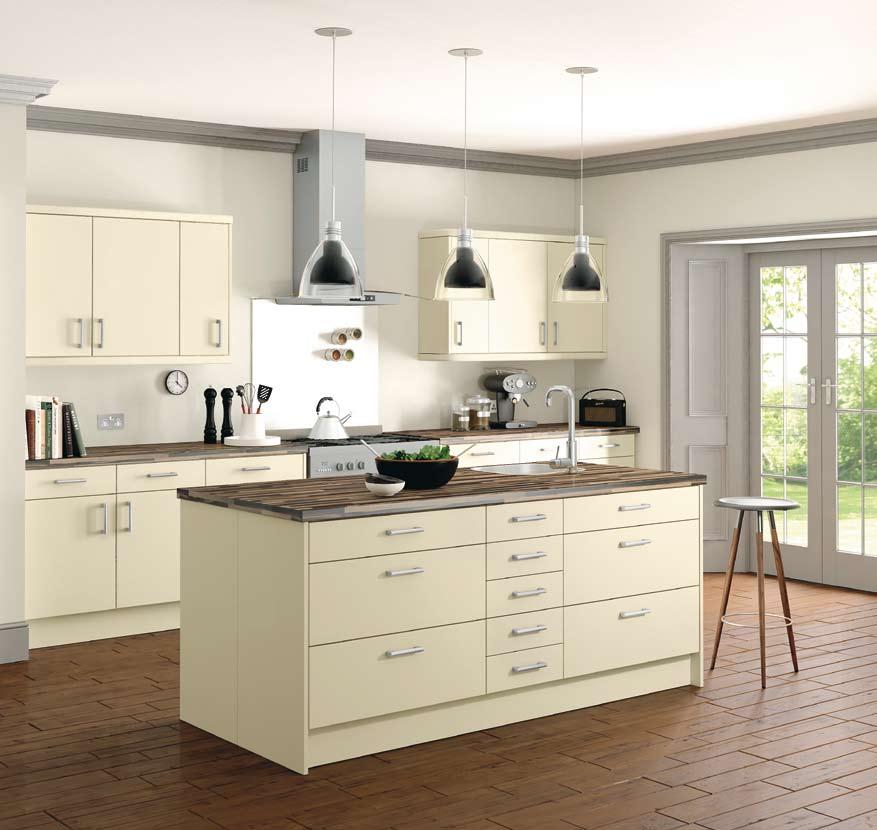 Trieste The Trieste range is a durable and adaptable choice, with no less than eight available finishes: Beech, Maple, Walnut, Elements, Rosewood, White Willow, Oyster or Olive.