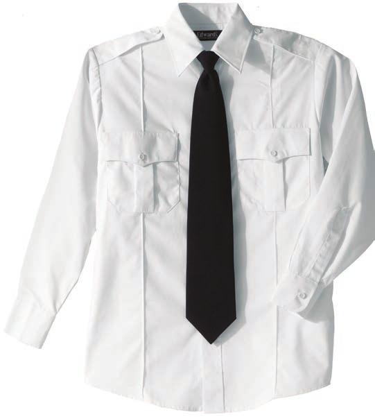 90 Durable, hardworking shirts, full fit Traditional sewn-in creases,