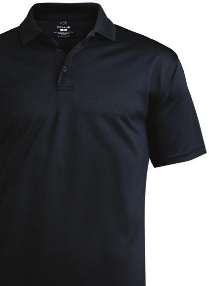 SECURITY 3 Performance Flat Knit Polo 1580 SHORT SLEEVE 100% polyester, 4.6 oz.