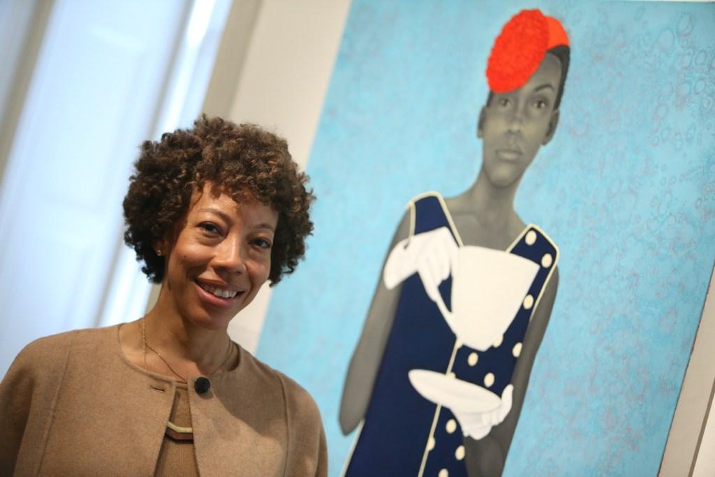 moniquemeloche Portrait Artist Amy Sherald Discussed Her Practice at the National Gallery of Art: I Paint American People. Black People Doing Stuff by VICTORIA L.