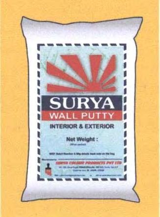 Trade Marks Journal No: 1796, 08/05/2017 Class 2 2248309 12/12/2011 SURYA COLOUR PRODUCTS PVT. LTD.