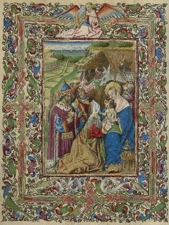 Traversing the Globe through Medieval and Renaissance Manuscripts January 26 June 26, 2016 (page turn April 11) The Adoration of the Magi, Italian, about 1460.
