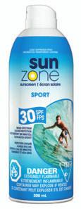 SunZone uses natural ingredients such as Aloe, Vitamin E and Green Tea extract.