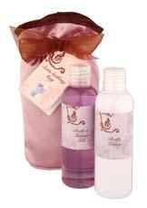 Natural Extracts Gift Basket 8 Includes fabric basket containing: Rose