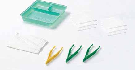 Woundcare Pack SAGE Basic Dressing Pack #14: Low Lint AX11001014 1 x Standard Tray 145 x 130 x 18mm 6 x Non Woven Swabs 7.5 x 7.