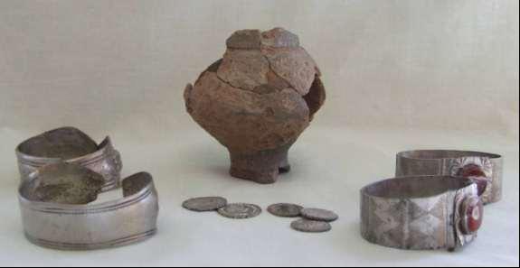 At least 10 other coin hoards & other metalwork such as