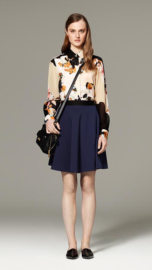 99 *Shoes by 3.1 Phillip Lim Blouse in Floral Paper Print, $29.