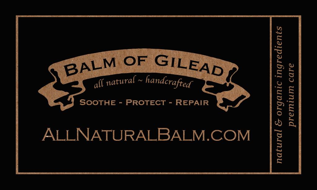 Commitment Balm of Gilead is fully committed to our products with support and promotion potential. Free displays are available on qualified purchases.