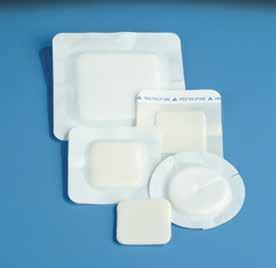 12 COVERING ALL YOUR WOUND CARE NEEDS polyderm hydrophilic foam wound dressing foam dressing Effective in management of moderate to heavily exudating wounds Made of non-adherent, highly absorbent,