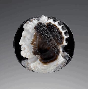 Unknown Gem with Arsinoe II, about 270 BC Garnet Object: H: 1.8 W: 1.3 cm (11/16 1/2 in.) Museum of Fine Arts, Boston. Francis Bartlett Donation of 112 EX.2018.4.132 10.