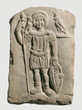 Unknown Relief with Snake-Bodied Deities, 30 BC-AD 100 Limestone Object: H: 41. W: 38.1 D: 12.1 cm (16 1/2 15 4 3/4 in.) EX.2018.4.32 140.