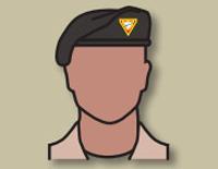 The Black Beret is the standard headgear for class A - full dress uniform of Pathfinders and Master Guides.