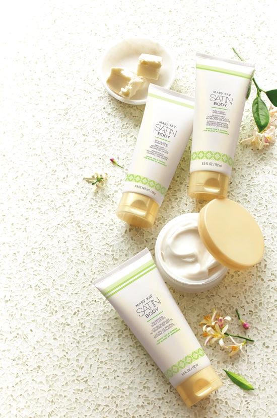 Delight in Everyday INDULGENCES. NEW! SATIN BODY COLLECTION Soothe away the day with an experience that nurtures your skin and lifts your spirits.
