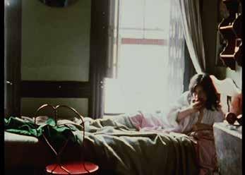 La Chambre [The Room], 1972 16 mm film, transferred, colour, silent, 11 With no beginning and no end, La Chambre was made with cinematographer Babette Mangolte in the early 1970s.