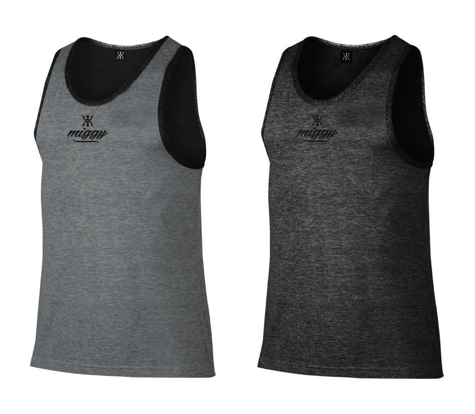 MIGGY SPORTSWEAR COLLECTION / T-SHIRT SINGLET SPORT Size S - M - L - XL - XXL / 265g,100% Polyester ( DRY FIT ) COLOR PANTONE