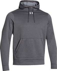 5 in UA STORM ARMOUR FLEECE HOODY ADULT COLORS AVAILABLE: BLACK,