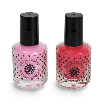 Nail Polish: Baby Pink or Razzleberry Red Pretend Nail Polish has to be the greatest piece in our line of pretend makeup!