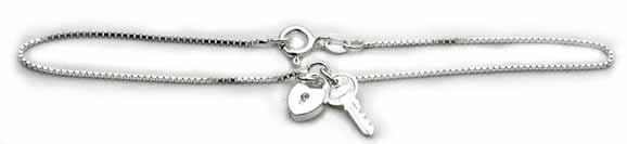 Sterling Silver Ankle Bracelets FB023/575