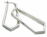Sterling Silver Earrings (high polished silver.