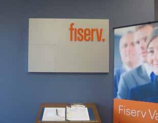 Sign Conversion Experience Comprehensive Rebranding Program Fiserv Inc., Brookfield, WI Fiserv rebranded to consolidate a diverse family of brands that were recently acquired.