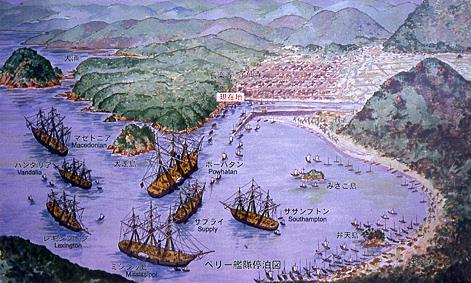Figure 02. Kurofune ( 黒船 ), Black Ships Source: http://www.japan-photo.de/e-kurofune.htm, 12.12.2014 2.