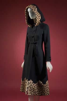 Valentino Couture, coat, 1974, Italy, gift of Mary Russell.