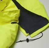 breathable waterproof windproof detachable hood removable inner