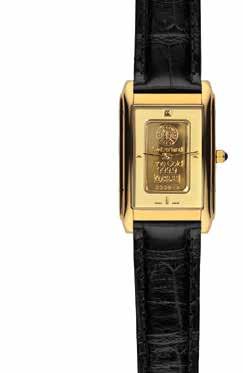 1555/60-, 5635-groupS: INGOT WATCHES 5 1 / 2 " Ronda cal. 751 no sec. 5 micr. gold plated stainless steel case, 10 micr. gold plated stainless steel back, sapphire crystal 5 micr.