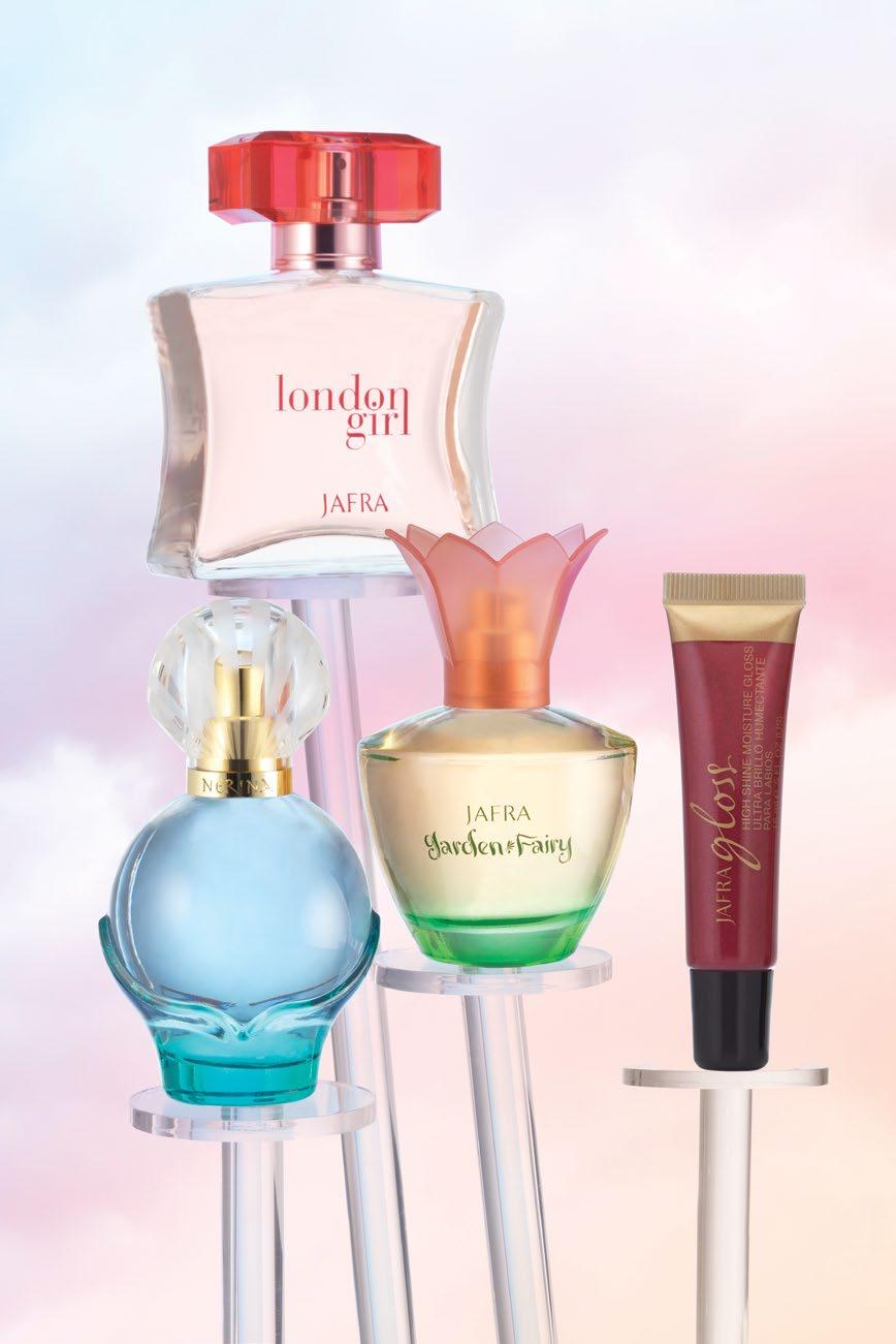 Double Nature Fragrances $16each SAVE OVER 25% 1.7 fl. oz. each Retail Value: $22 50263 C. A. B. A. London Girl EDT Floral, Fruity, Woody Young Women's Fragrances $24each SAVE OVER 40% 1.7 fl. oz. each Retail Value: $43 50053 A, B or C PLUS CHOOSE 1 FREE: High Shine Moisture Gloss.
