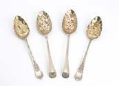 A collection of 20th Century silver and silver plated commemorative spoons, including a set of eight with Monarchs of The Century 1837 to 1937, in case, a