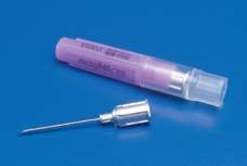 1-800-962-9888 Monoject Standard Needles & Syringes latex free Rigid Pack Hypodermic Needles with Aluminum Hub - Sterile Rigid pack packaging Aluminum luer lock hub May be autoclaved or gas