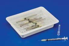 1-800-962-9888 Monoject Standard Insulin & Tuberculin Syringes latex free 1mL Luer Lock Syringe - Sterile True 1mL size syringe ensures clinicians have