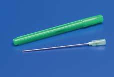 Filter Needle 20 x 1 1 2 100/1000 Monoject Filter Aspirator - Sterile Polypropylene hub Microporous 5µm depth filter Individually tested