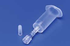 Access Cannula - Sterile Pre-assembled combination of blood collection tube holder with a Monoject BlunTip Safety I.V.