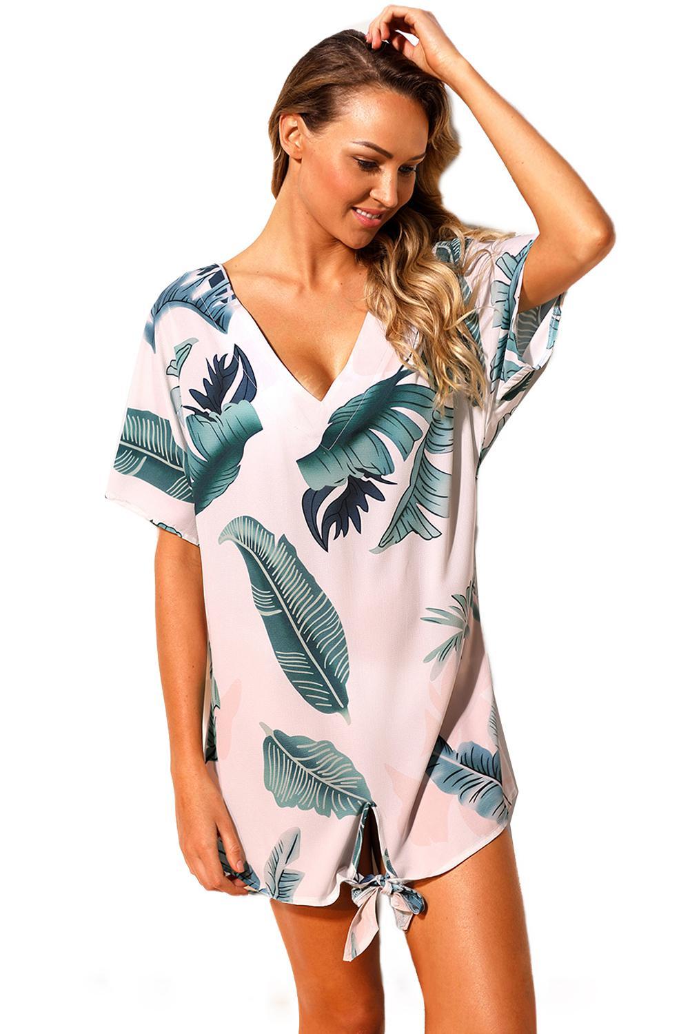 Shoulder Cover Up Dress Up Cover Up Boxy Beach Caftan LC42258-1 LC42259-10 LC42259-109 LC42259-3 Elegant Lace Beach Tie The Knot Palm Leaves Tie The Knot Palmetto Tie The Knot Red Floral Cover Up