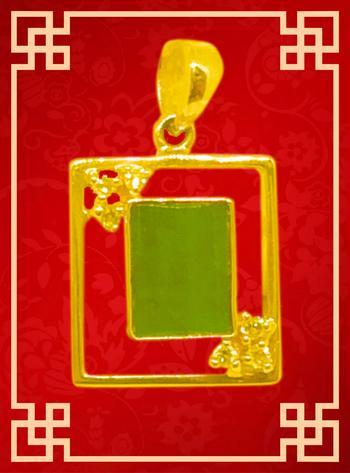FORTUNE JADE PENDANT FORTUNE JADE PENDANT (17JP0001) Selected fine jade of