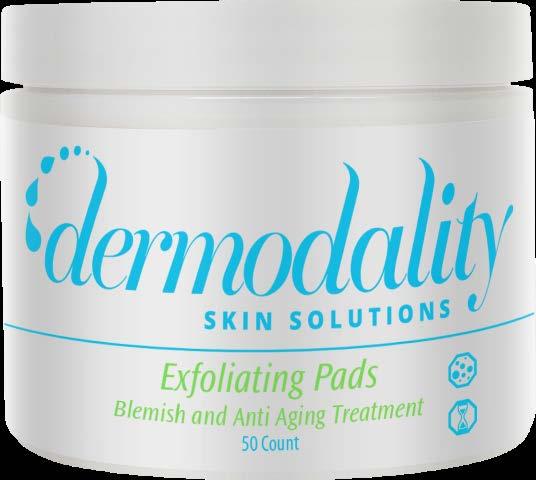 exfoliating pads 10% glycolic acid/2% salicylic acid acne and anti-aging treatment ph-4.