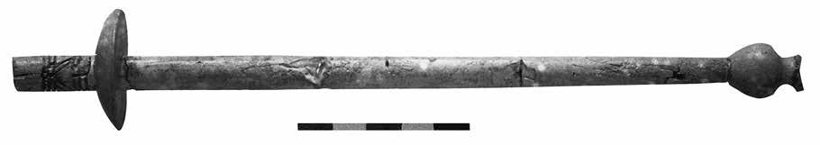 9. Spindles and Distaffs 189 Fig. 9.5: Ivory shaft with whorl and knob from the Artemision at Delos; after Gallet de Santerre and Tréheux 1947 48, 198 199, fig. 16 ( EfA). Fig. 9.6: Ivory spindles from tombs 65 and 152 at Perati; after Iakovidis 1978, fig.