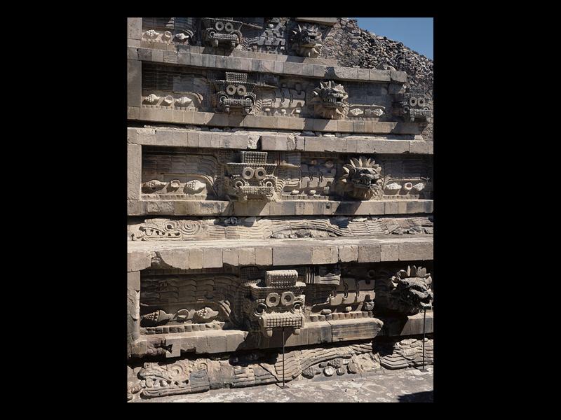 Temple of the Feathered Serpent (detail). 150 200 CE.