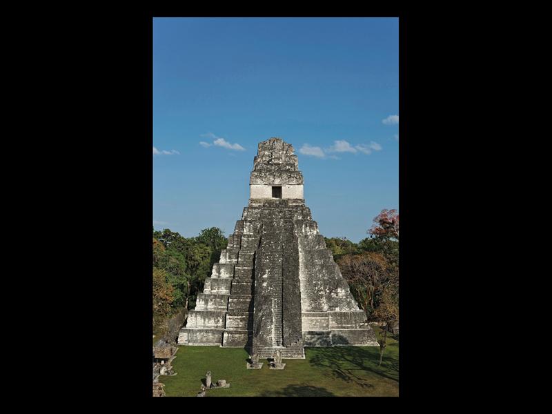 Video: Maya Rise and Fall Temple I. Tikal, Guatemala. Maya. c.