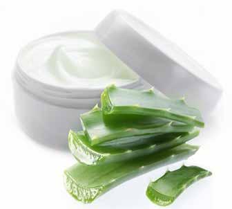 aloe for comfort, protection,and healthy-looking skin.
