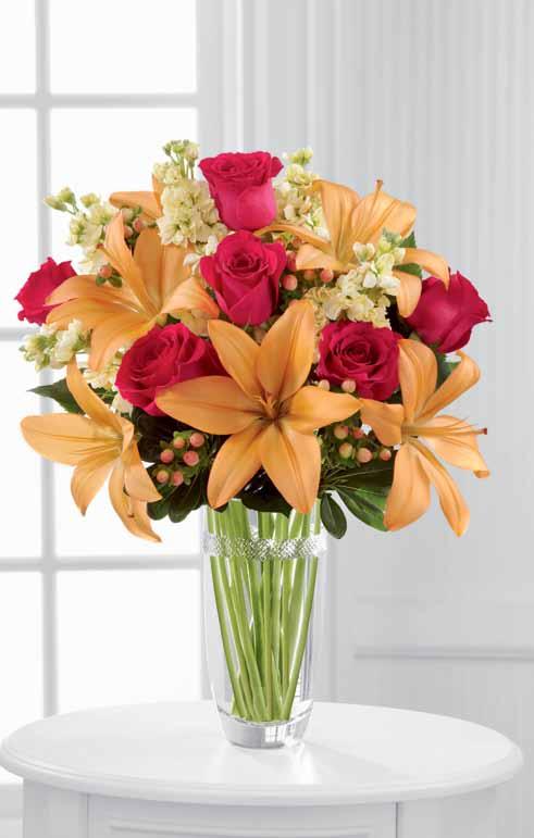 94 ctn. of 6 ($13.99 ea.) QW 1250 $144.99 deluxe delivered SRP* THE FTD luxe looks Bouquet by vera wang V10 Faceted glass vase is hand-detailed with over 100 individual cuts.